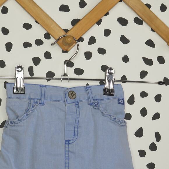 The Children’s Place Denim Ruffle Hem Baby Skort - Picture 2 of 7